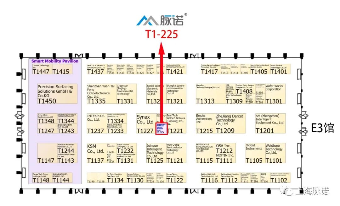 上海脈諾將參加SEMICON CHINA 2023展會(huì)（No.T1-225）